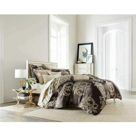 Hotel Collection Classic Flourish King Duvet Comforter Cover NEW - Picture 2 of 10